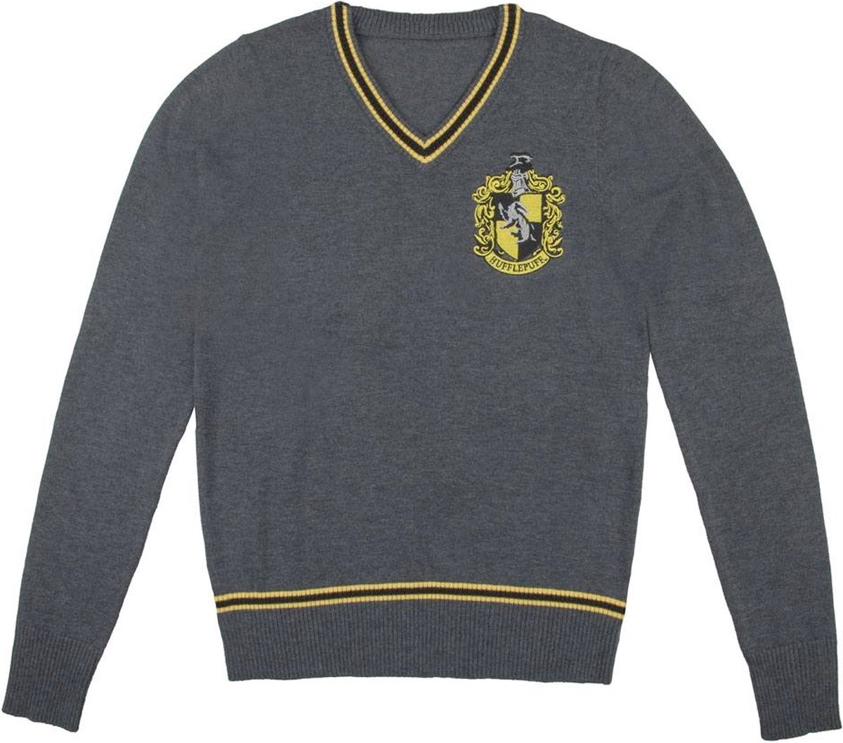 Cinereplicas Harry Potter - Hufflepuff Gebreide trui - S - Grijs