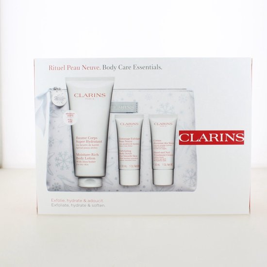Clarins Body Care Essentials KERSTGiftset 3delige Geschenkset