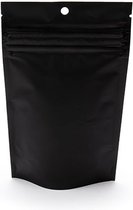 Kinderveilige zakken Mat Zwart 10,2x6,4x15,2cm (100 Stuks)
