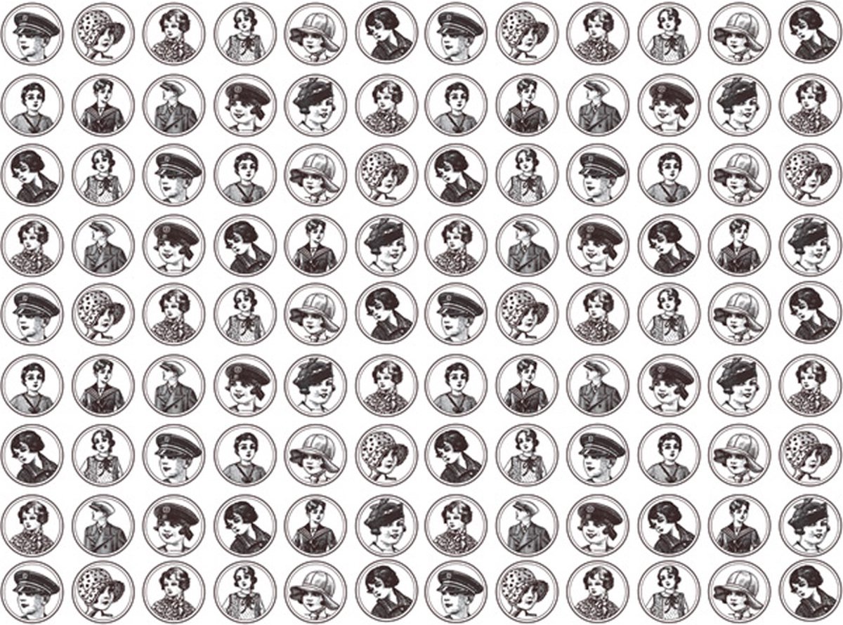 Fotobehang - 20s & 30s.