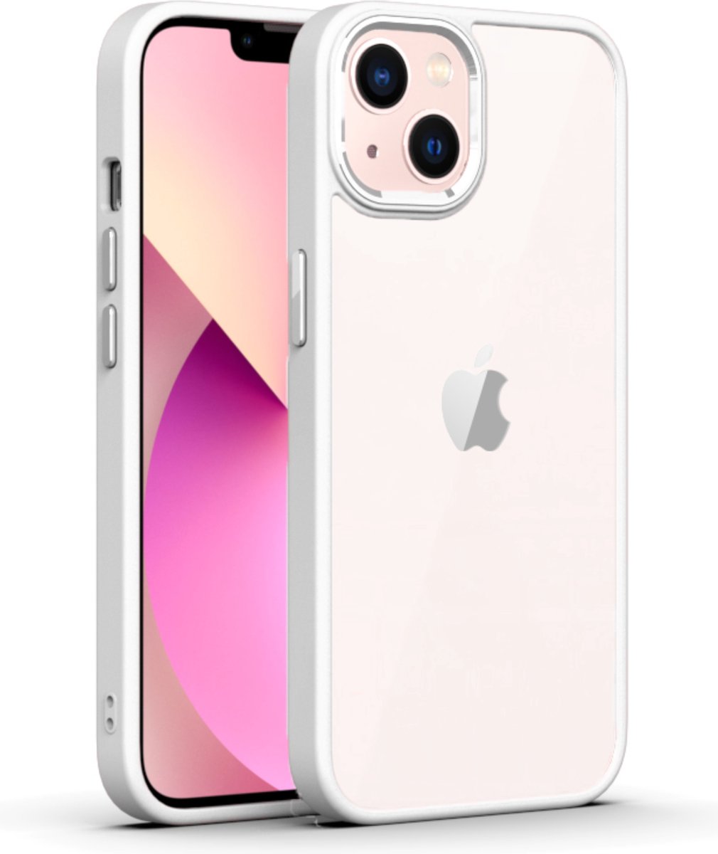 Stargoods iPhone 11 hoesje - iPhone 11 hoesje Transparant Mat - Wit - iPhone 11 case - Gratis screenprotector