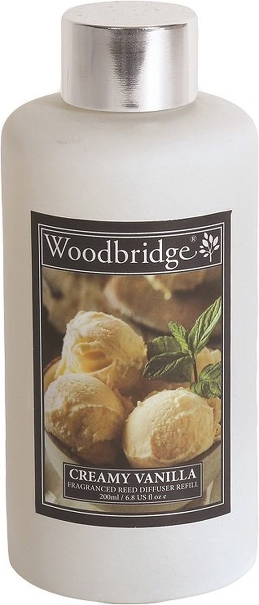 Woodbridge Diffuser Aroma Refill | Geur vloeistof | Romige Vanille