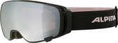 Alpina Double Jack MAG Q-LITE Skibril - Zwart Roze | Categorie 1