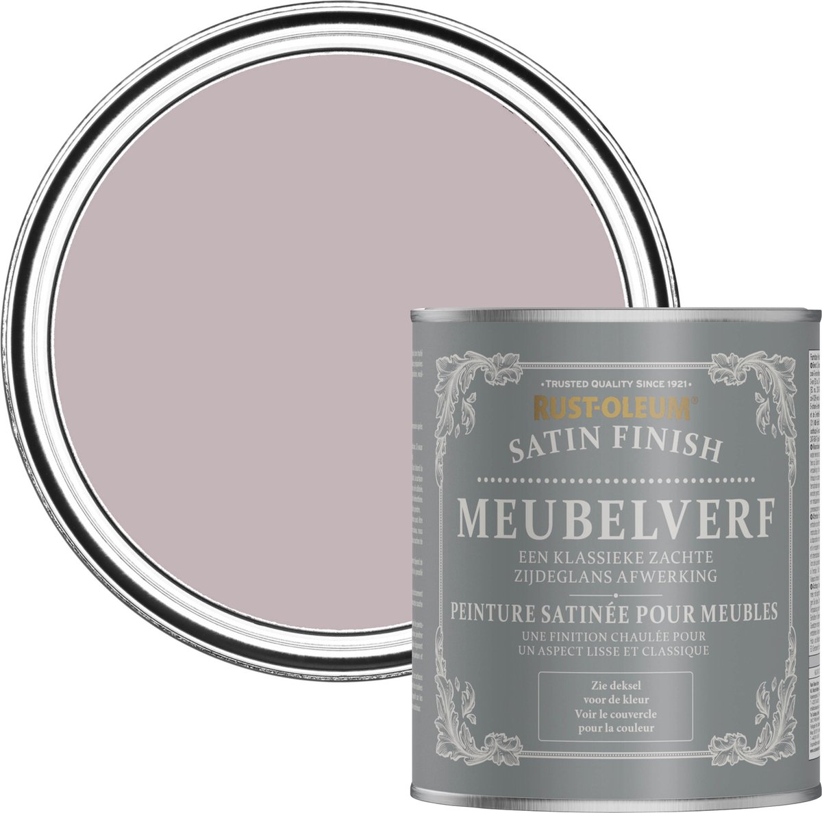 Rust-Oleum Paars Meubelverf Zijdeglans - Lila 750ml