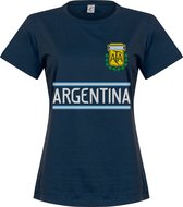 Argentinië Dames Team T-Shirt - Navy - XXL - 16