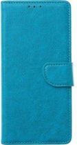 Multimedia & Accessoires PU Lederen Wallet Book Case Hoesje geschikt voor Apple iPhone 14 Pro Max – Turquoise - Portemonnee – Met Stand – Kaarthouder – Pasjes Houder – Magneet Sluiting – Bookcase