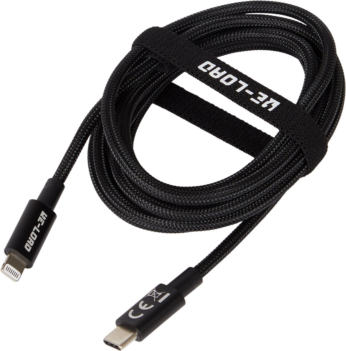 Lightning USB-C naar 8 Pin | Extra Sterk Oplaad en Data Kabel 2m | Snelheid tot 480 Mbps
