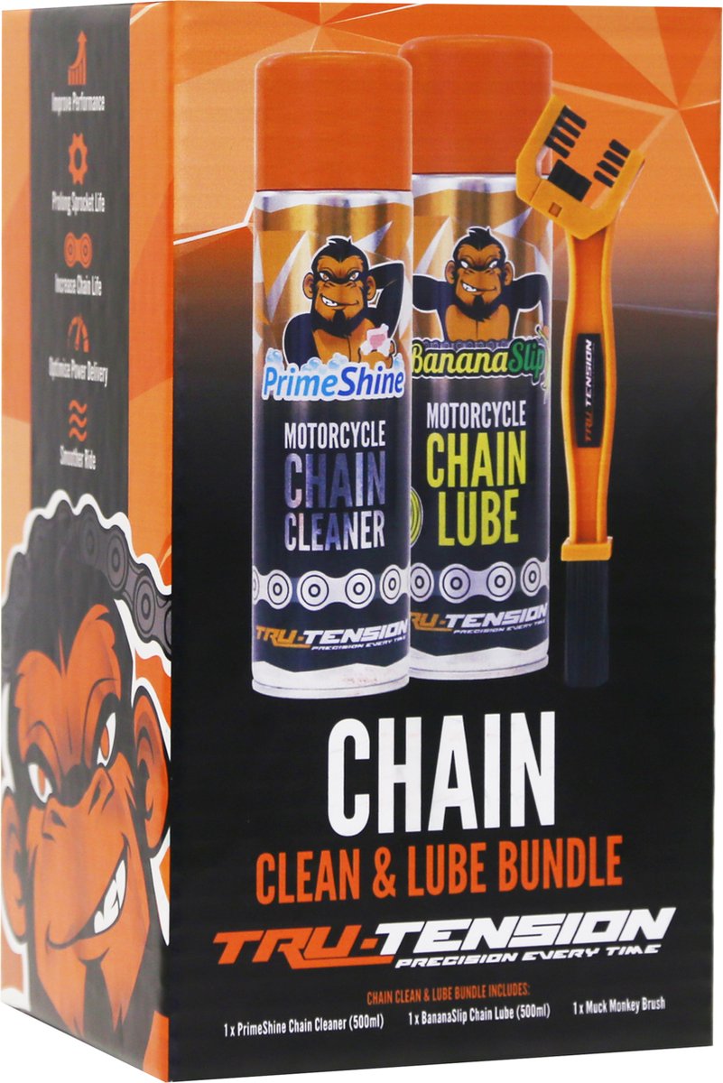 Tru-Tension chain clean & lube bundle