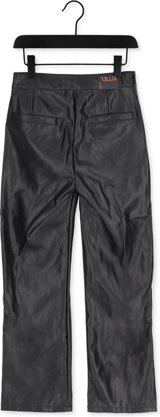 Rellix Leather Pants Broeken & Jumpsuits Meisjes - Jeans - Broekpak - Zwart - Maat 176