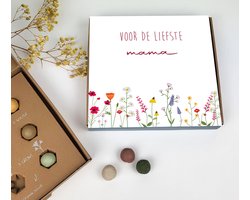 Bloembommetjes - Zaadjes - Mama cadeau - Cadeau voor mama - Liefste mama - bloemen - Zaad - Moederdag - cadeau mama
