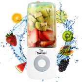 Swissl Blender To Go – Draadloze Smoothie Maker - Draagbare Mini Blender - Juicer - Wit