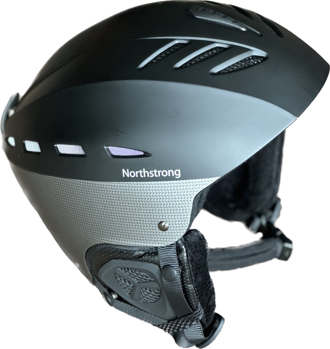 naald ga zo door Ondeugd Northstrong | ski en snowboard helm | zwart L/XL | model 2022-2023 | bol.com