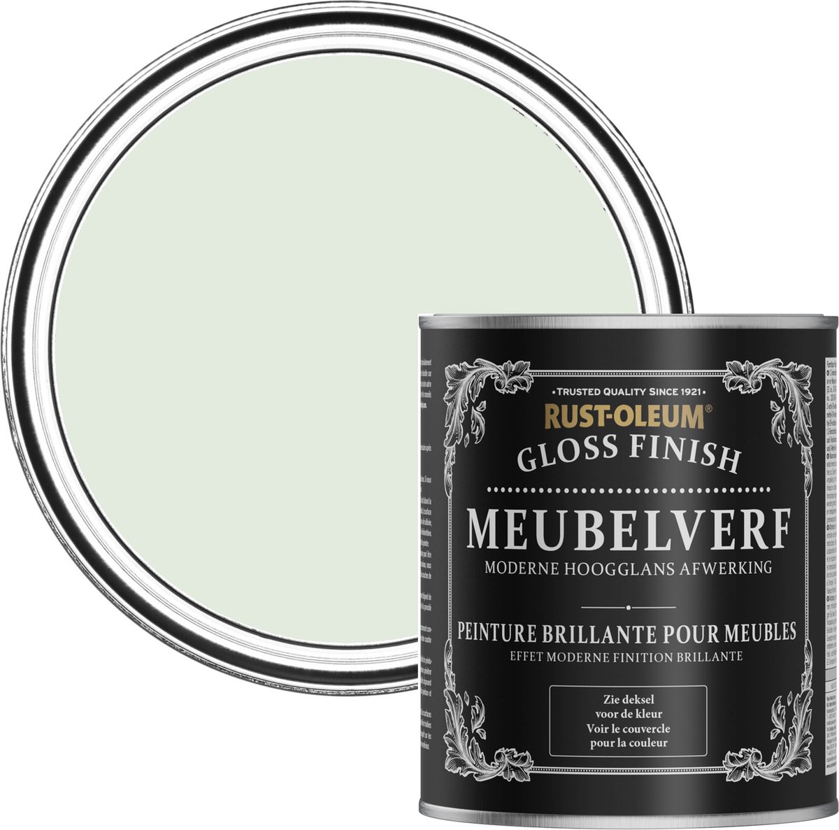 Rust-Oleum Groen Meubelverf Hoogglans - Saliemist 750ml
