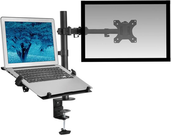 Gebruik een goede laptophouder