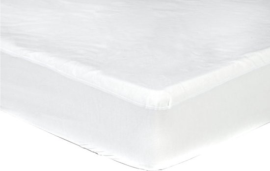 Sleepnight Matrasbeschermer - Molton - (hoekhoogte 25 cm ) White - B 90 x L 200 cm - 1-persoons Waterdicht - Geschikt voor Standaard Matras - 517781-B 90 x L 200 cm