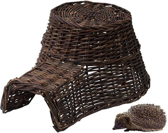 Esschert Design - Hedgehog Basket Willow Branches - Marron - 53 x 41 x 21 cm