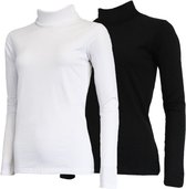 2-Pack Campri Skipully - Wintersportpully - Dames - White/Black (997) - maat XL