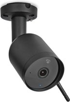 Nedis SmartLife Camera voor Buiten - Wi-Fi - Full HD 1080p - IP65 - Cloud Opslag (optioneel) / microSD (niet inbegrepen) - 12 V DC - Met bewegingssensor - Nachtzicht - Zwart