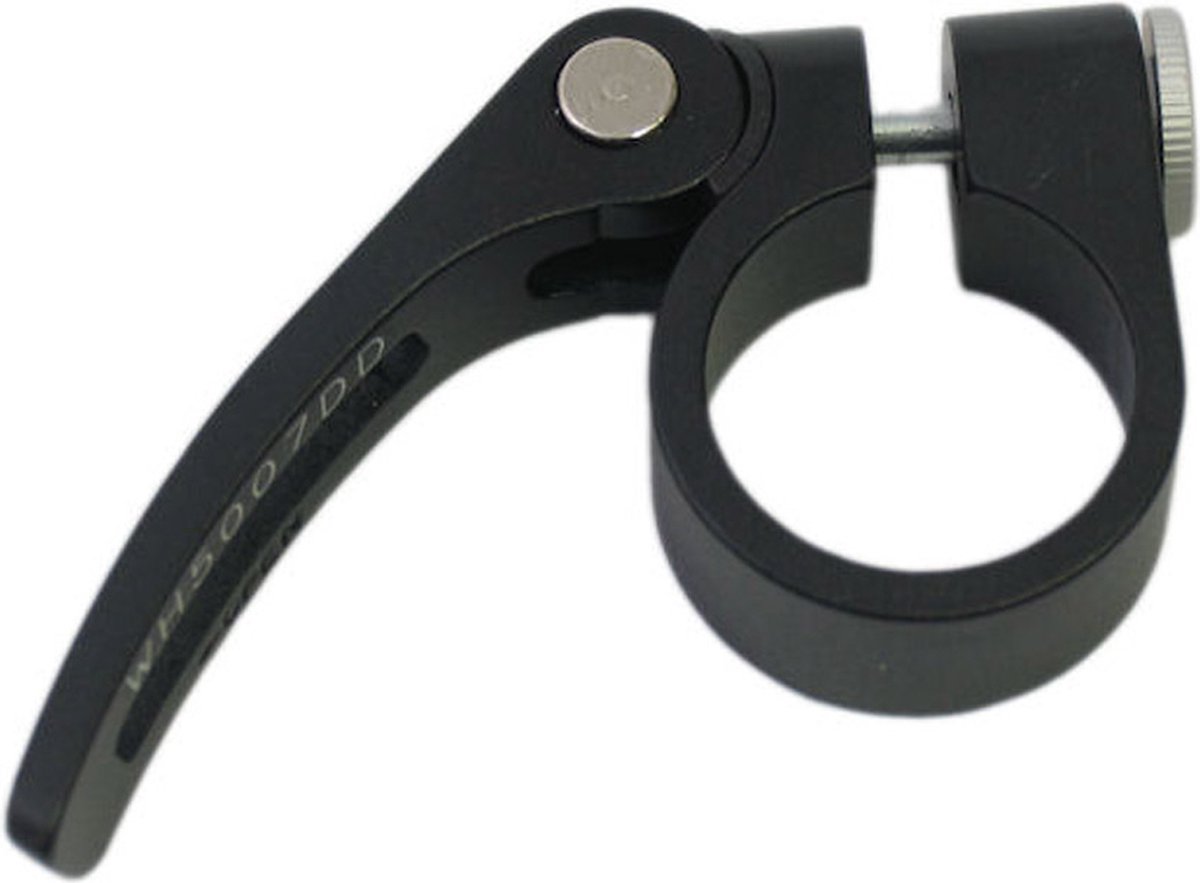 Zadelpenklem Clampy-QR 34,9 mm aluminium blauw