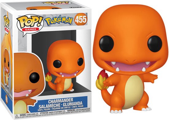 Pop Games: Pokémon - Charmander - Funko pop #455