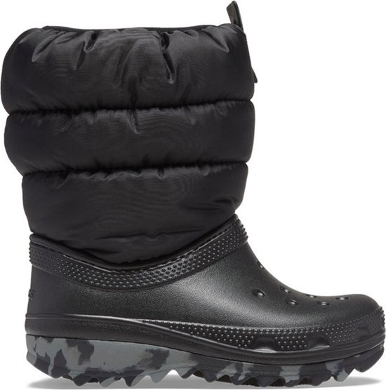 Crocs Classic Neo Puff Boot Kids 207684-001, voor een jongen, Zwart, Sneeuw laarzen,Laarzen, maat: 28/29