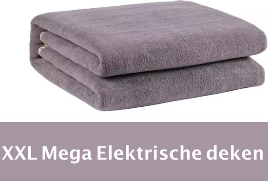 XXL Elektrische deken – Onderdeken – Tweepersoons – 200 x 180 cm - 2... |  bol.com