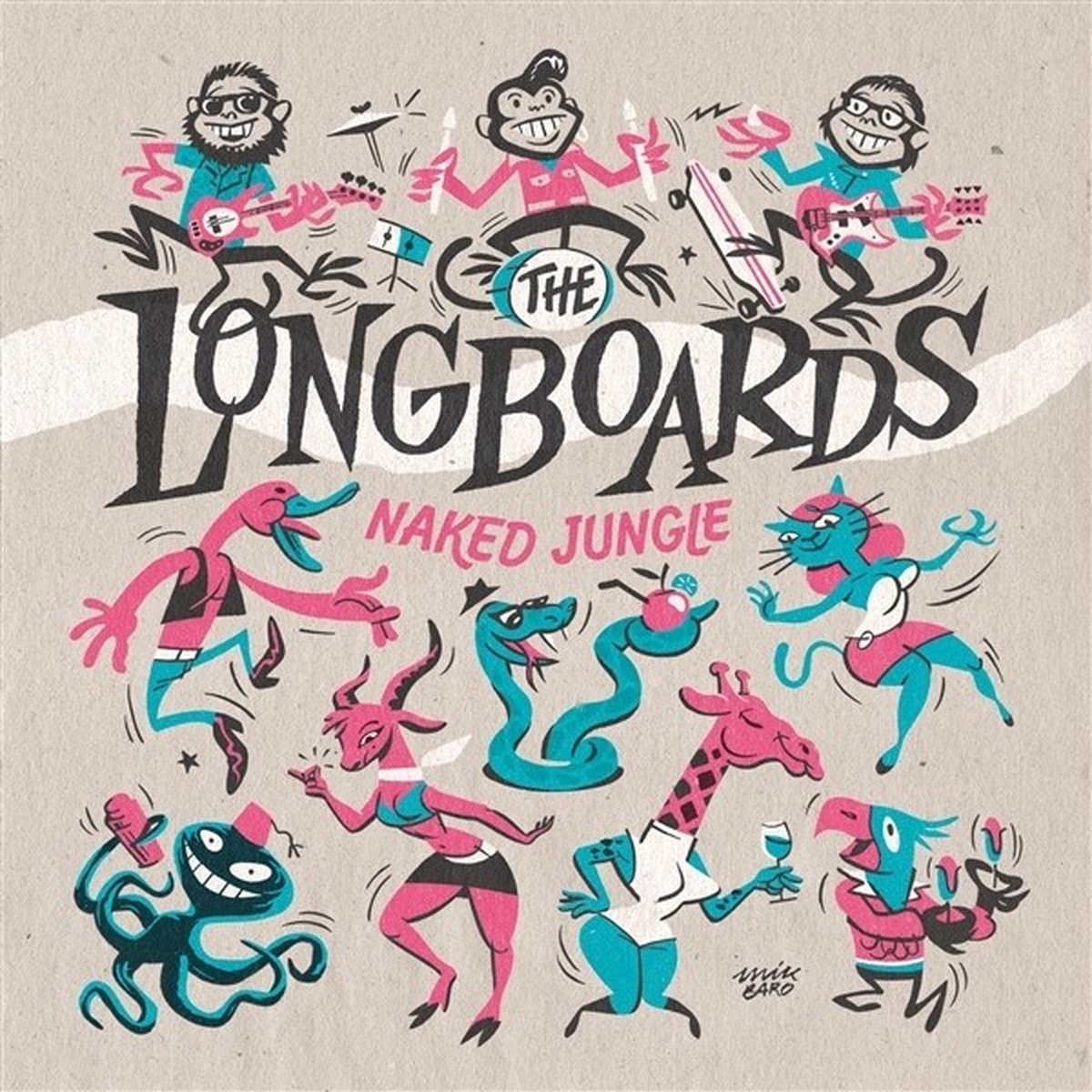 Longboards - Naked Jungle (10" LP)