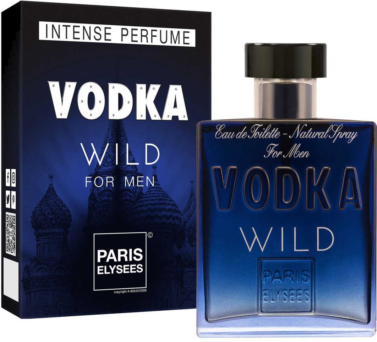 Vodka Wild is een Oriëntaalse geur Patchoeli en Amberhout.