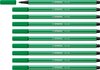 STABILO Pen 68 - Premium Viltstift - Smaragdgroen - Doos 10 stuks