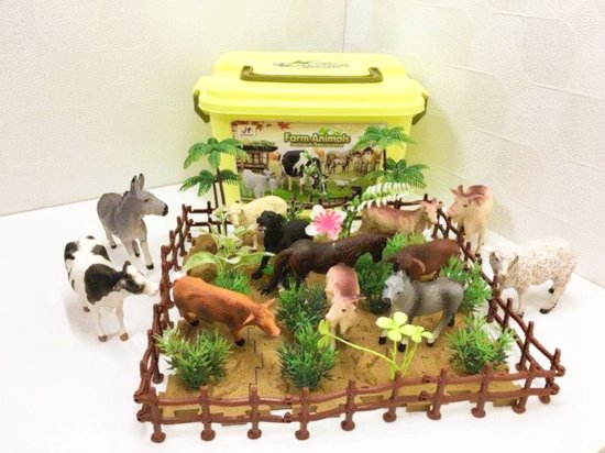 Boerderij speelgoed - boerderij - boerderijdieren speelgoed - dieren | bol.com