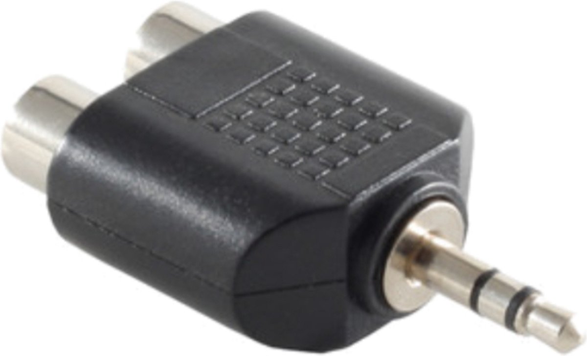 Klinkenstecker Stereo 3,5mm / 2 Cinchbuchsen