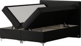 Springcrest® Luxe Boxspringset met Opbergruimte - Bed - 180x200 cm - Zwart