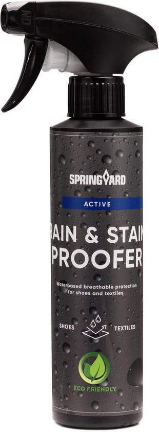Springyard Active Rain & Proofer - Waterproof spray voor schoenen textiel | bol.com