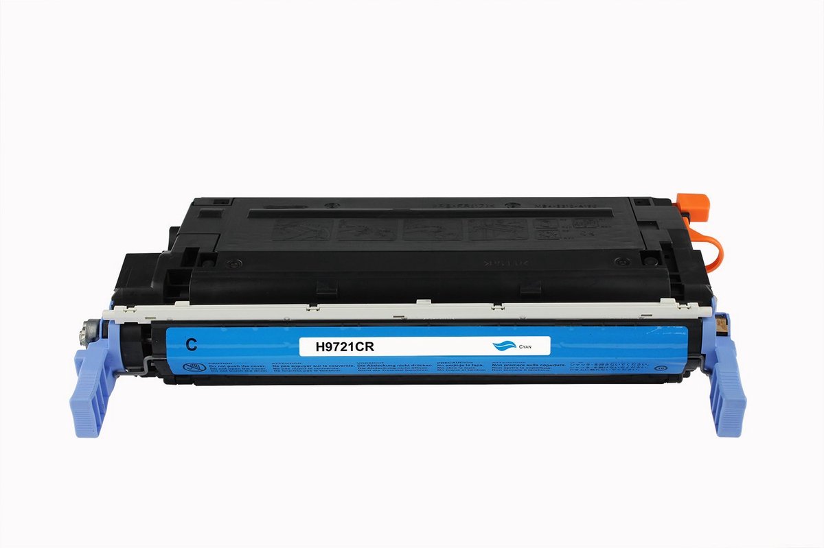 HP C9721A 641A Toner Cyaan 8000pag - Huismerk Compatible - Color LaserJet 4600 4600DN 4600DTN 4600HDN 4600N 4610N 4650 4650DN 4650DTN 4650HDN 4650N - C9721A compatible C9721A alternatief HP inktcartridge Tonercartridge
