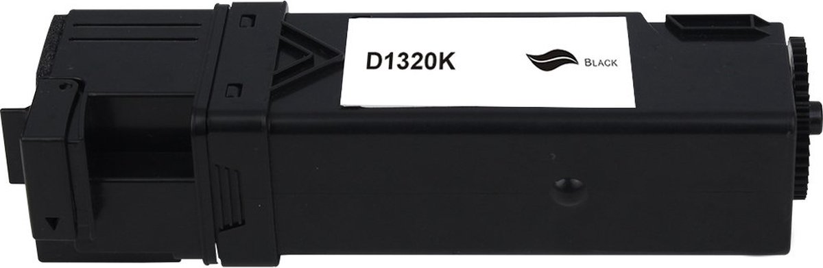 Image of Dell 593-10258 - Toner Zwart - 2000 pagina's - Huismerk Compatible - Geschikt voor Dell Color Laser Printer 1320 Dell Color Laser Printer 1320C Dell Color Laser Printer 1320CN - D2130XKU alternatief - Dell toner