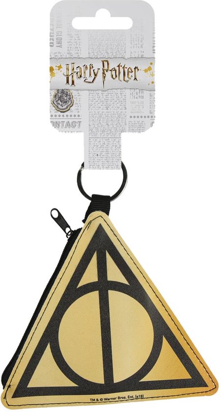 Harry Potter - Symbole des Reliques de la Mort Porte-monnaie porte-clés