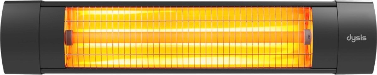 Dysis - 2300watt - 220-240v - Infrarood Heater - Elektrische Radiator - Straalkachel Elektrische - Hoogte verstelbaar - 854x210x137mm - Safaty heater