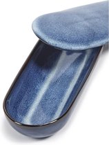 Serax Pascale Naessens Pure bol avec couvercle 24,5x8,5cm H5cm bleu foncé
