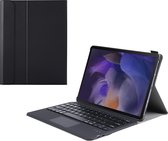 Case2go - Housse pour tablette compatible avec Samsung Galaxy Tab A8 (2021) - 10,5 pouces - QWERTY - avec clavier Bluetooth sans fil, pavé tactile et porte-stylet - Zwart