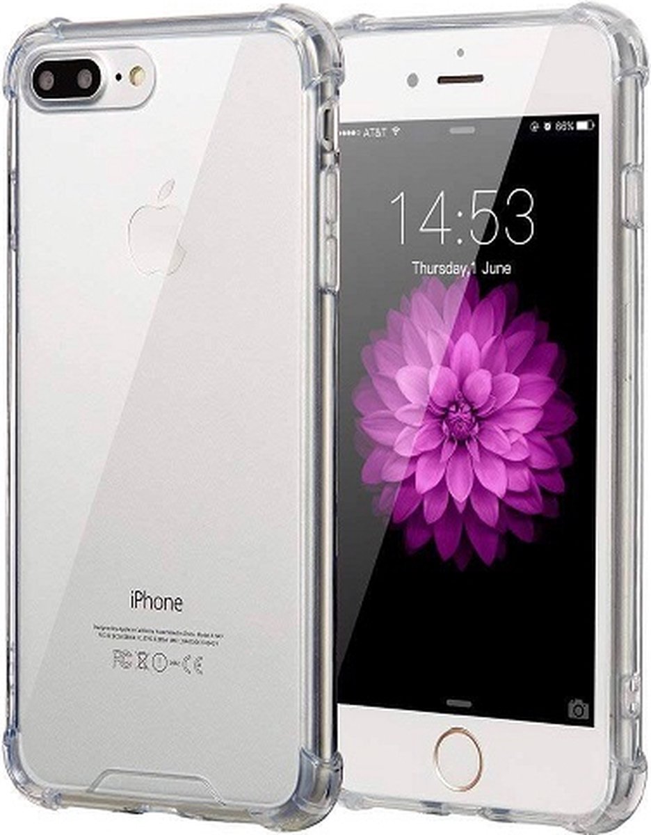iPhone 8 PLUS Hoesje Shockproof Transparant