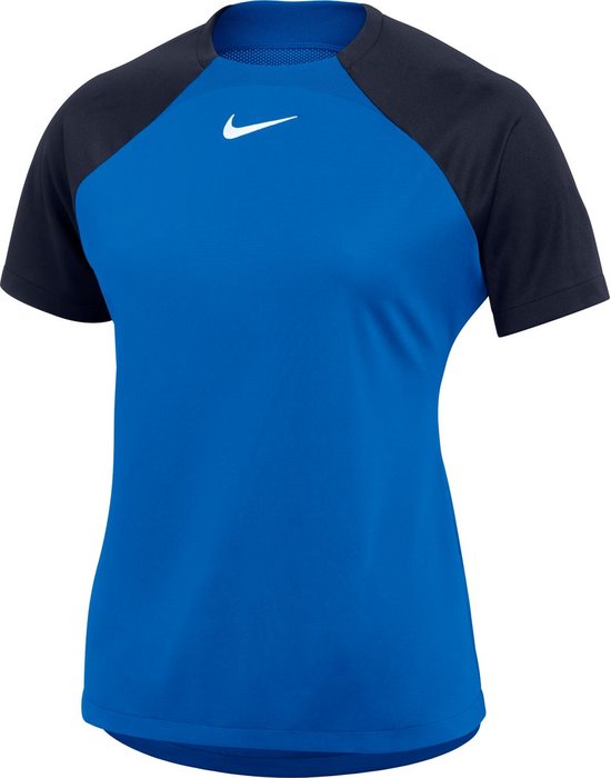 Nike Academy Pro T-Shirt Dames - Royal / Marine | Maat: S | bol.com