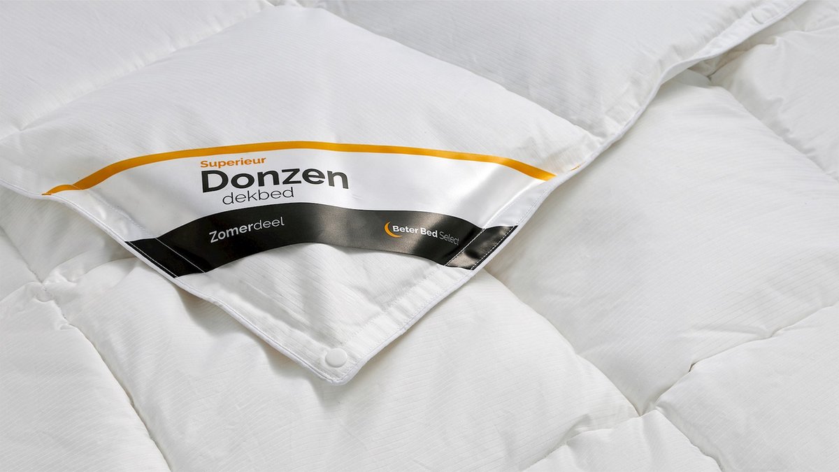 Bed Donzen Dekbed Superieur 90% Dons - Zomerdekbed Tweepersoons - | bol.com