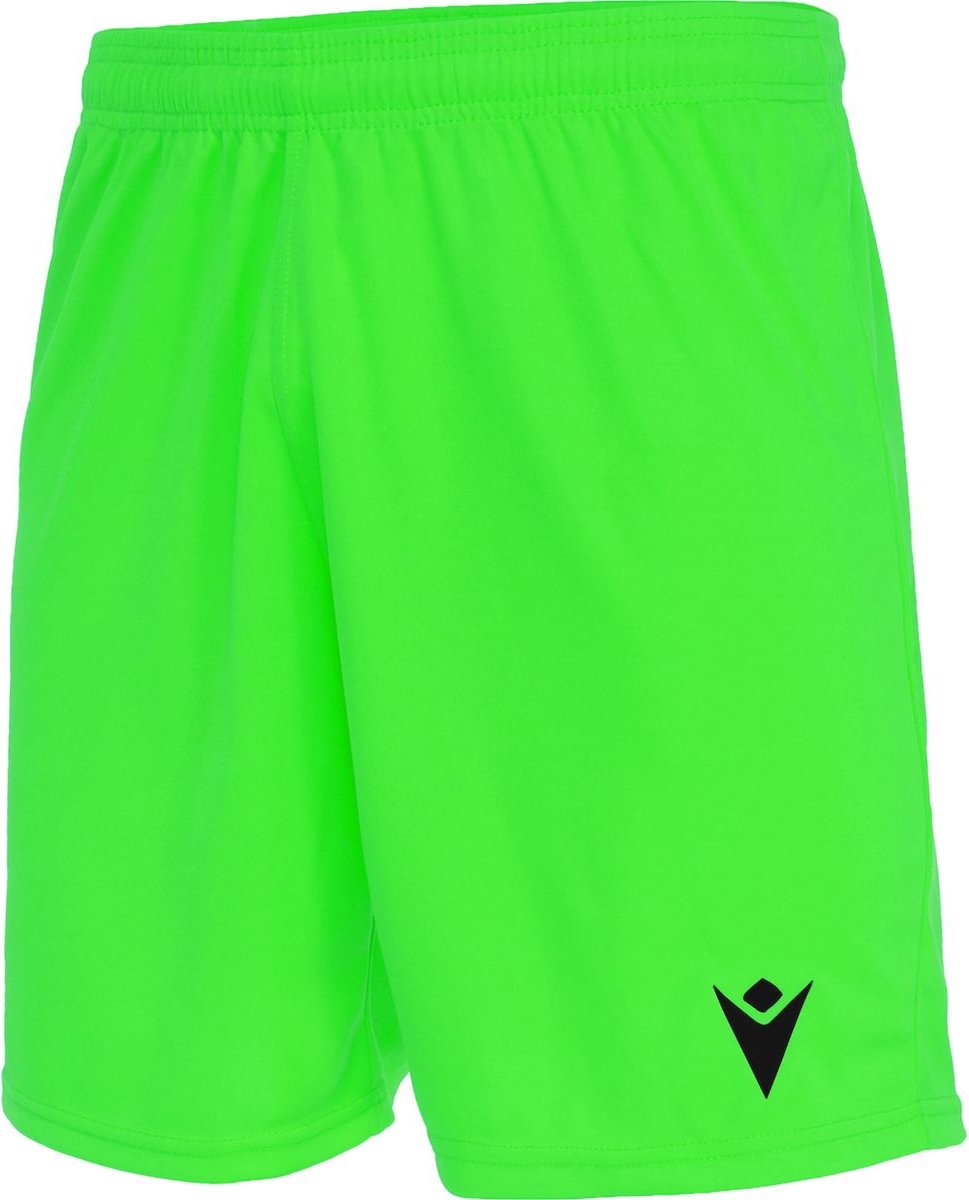 Macron Mesa Hero Short Kinderen - Fluo Groen | Maat: 128
