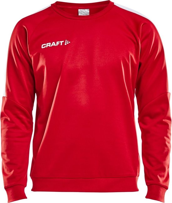 Craft Progress R-Neck Sweater M 1906980 - Bright Red/White - M