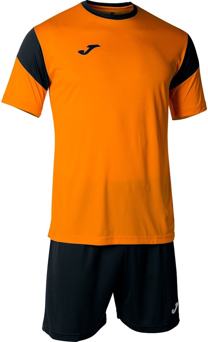 Joma Phoenix Voetbalset Korte Mouw Heren - Oranje / Zwart | Maat: M