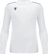 Macron Rigel Hero Voetbalshirt Lange Mouw Heren - Wit | Maat: M