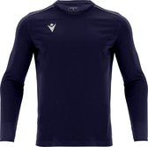 Macron Rigel Hero Voetbalshirt Lange Mouw Heren - Marine | Maat: 5XL