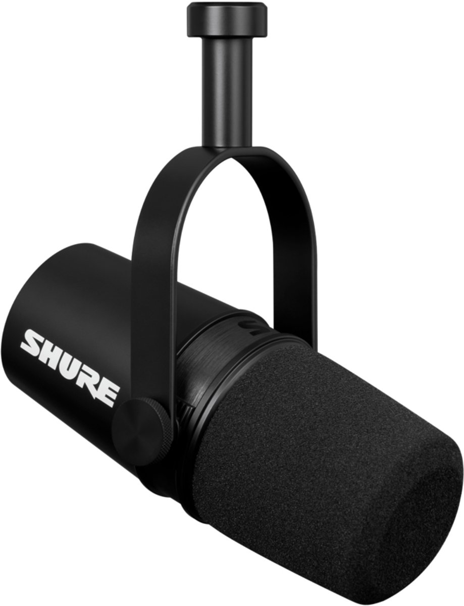 Shure MV7X Dynamisches Podcast Mikrofon XLR Schwarz