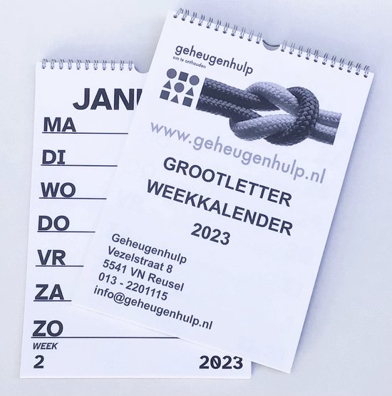 dialect Koninklijke familie gitaar GROOT LETTER weekkalender 2023 A4 formaat. Duidelijk en overzichtelijk op  extra dik... | bol.com