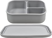 KOOLECO® siliconen bento lunchbox - grijs